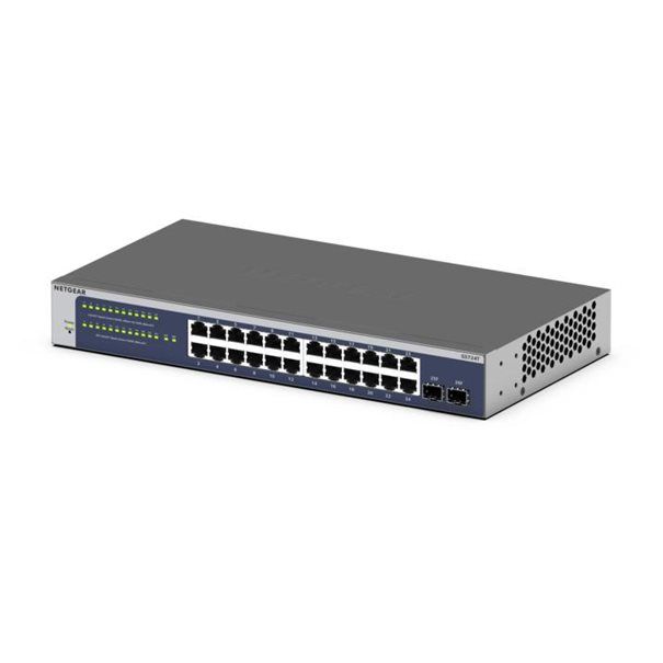 Netgear 24Port Switch 10/100/1000 GS724T - Image 2