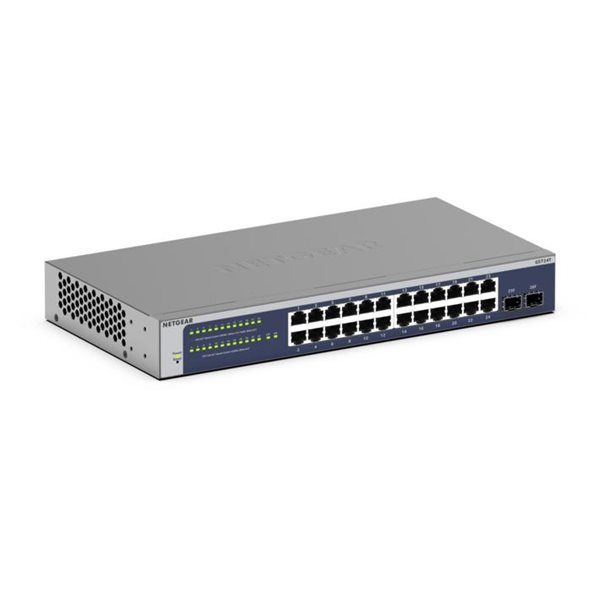 Netgear 24Port Switch 10/100/1000 GS724T - Image 1