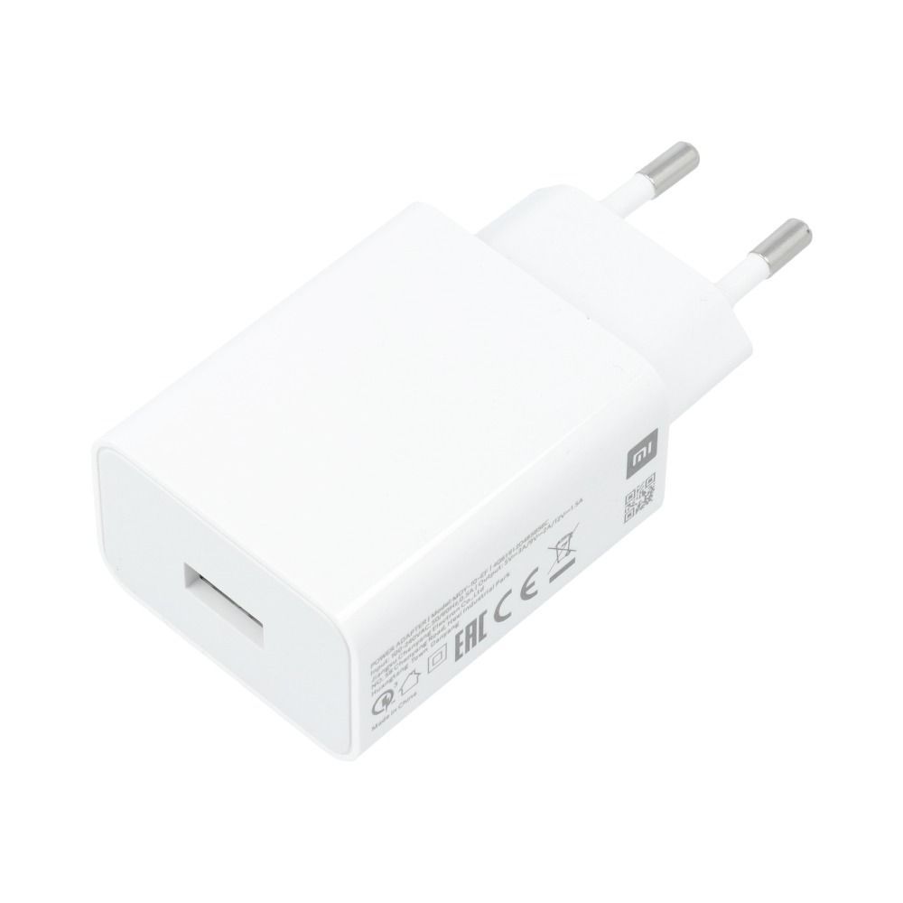 XIAOMI original charger USB A QC3.0 3A 33W MDY-11-EZ white bulk - Image 1