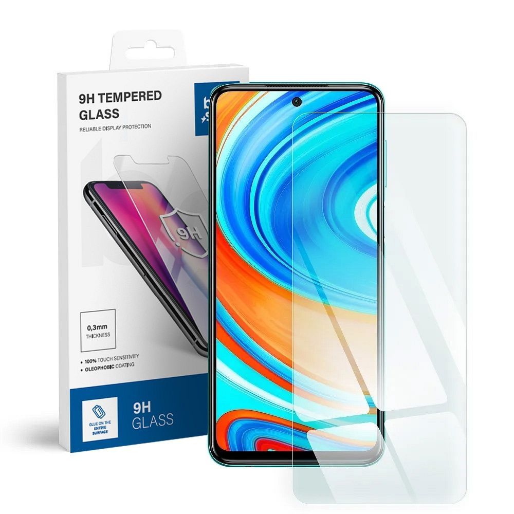 Tempered Glass Blue Star - XIAOMI Redmi Note 9 Pro - Image 1