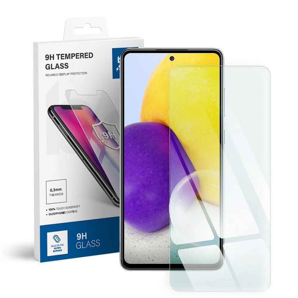 Tempered Glass Blue Star - SAMSUNG Galaxy A72 LTE/5G Tempered Glass Blue Star - SAMSUNG Galaxy A72 LTE/5G - Image 1