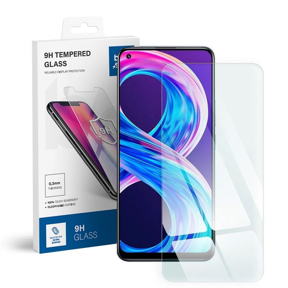 Tempered Glass Blue Star - Realme 8/8 Pro - Image 1