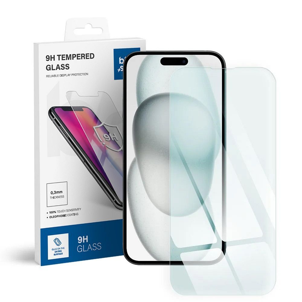 Tempered Glass Blue Star - IPHONE 15/16 - Image 1