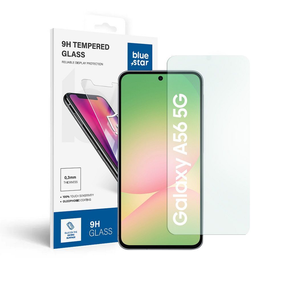  Tempered Glass Blue Star - SAMSUNG Galaxy A56 5G - Image 1