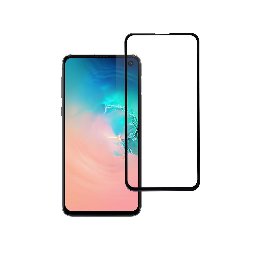 Tempered Glass Blue Star - SAMSUNG Galaxy S10e Full Face (full glue/case friendly) - black Tempered Glass Blue Star - Image 2