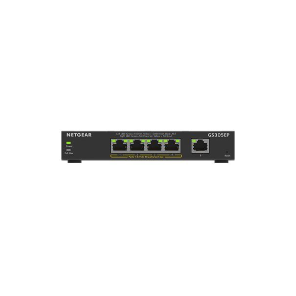Netgear 5Port Switch 10/100/1000 GS305EP - Image 1