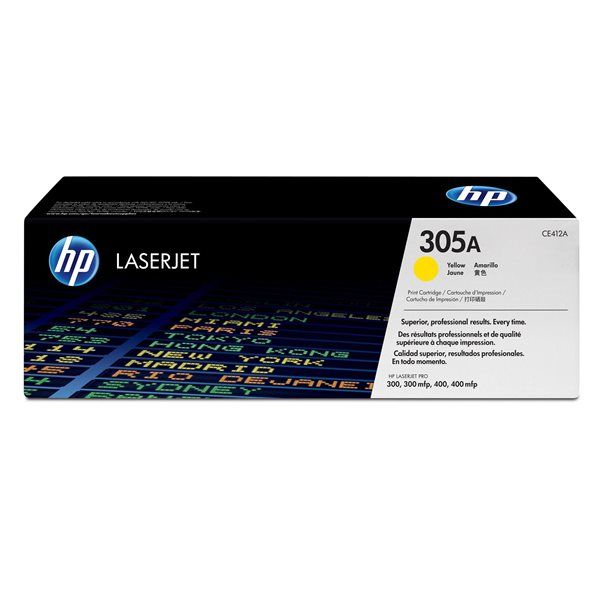 Toner HP Color Laser M451 yellow CE412A - Image 1
