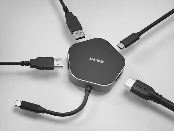 D-LINK DUB-M420 4-IN-1 USB-C HUB HDMI and PD - Image 2