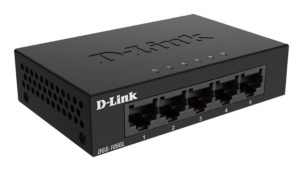 D-LINK SWITCH DGS-105GL 5 PORT GIGABIT - Image 1