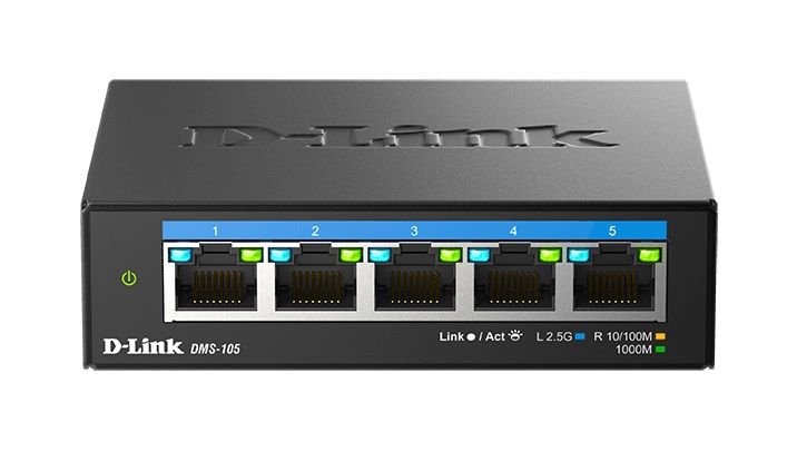 D-LINK Switch DMS-105 5-Port 2.5G Multi-Gigabit Desktop - Image 2