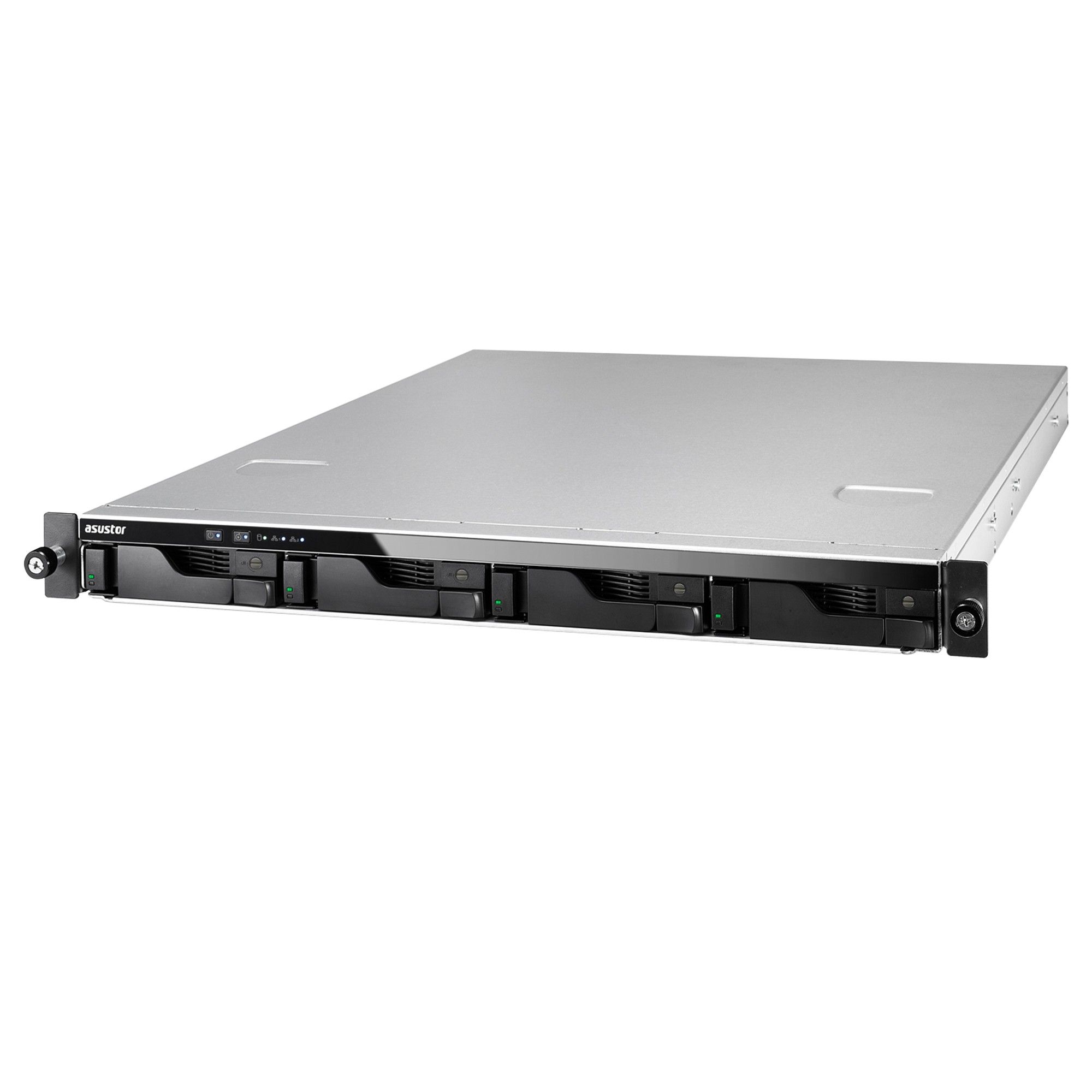 ASUSTOR NAS LOCKERSTOR 4 RS AS6504RS RACK 1U 4-BAY 3,5''/Intel Atom C3538 Quad-Core/8GB DDR5/2x  2.5GbE, 2x1GbE Port - Image 2