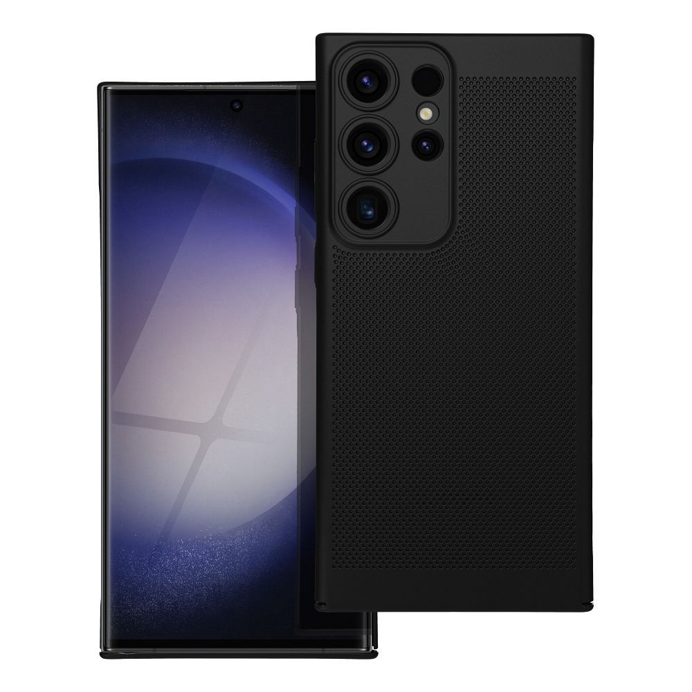 Case for Samsung S23 ULTRA Breezy black BREEZY Case for SAMSUNG S23 Ultra black - Image 1