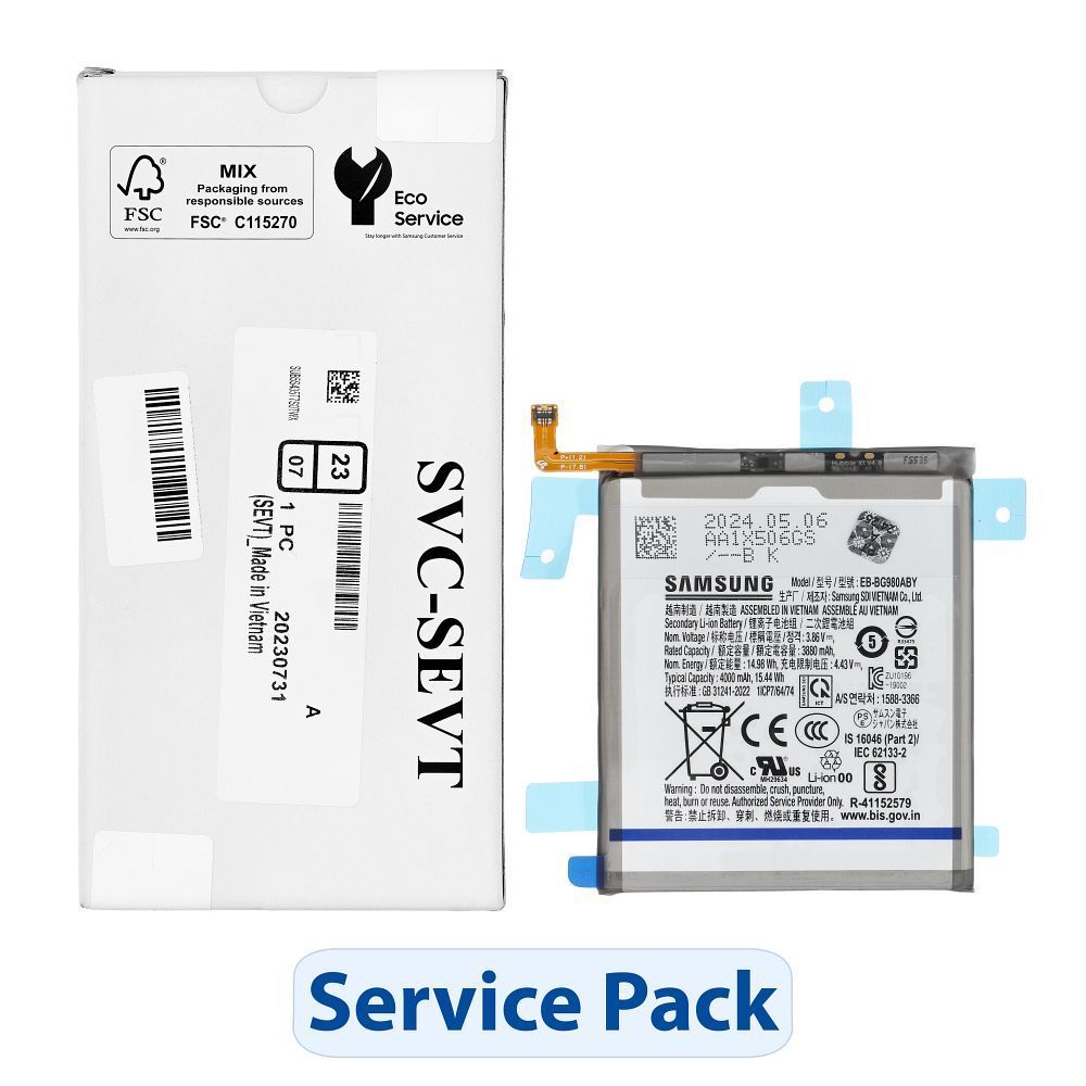 ServicePack Battery EB-BG980ABY for SAMSUNG S20 G980F/G981B GH82-22122A - Image 1