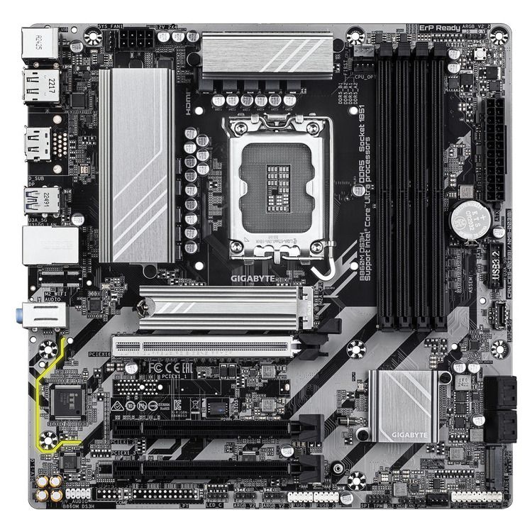 GIGABYTE MOTHERBOARD B860M DS3H DDR5, 1851, MATX - Image 2