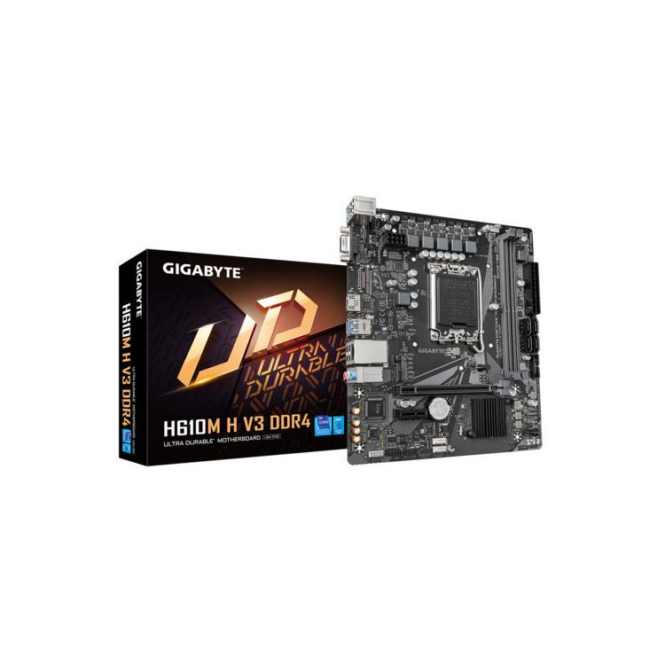 GIGABYTE MOTHERBOARD H610M H V3 DDR4 ,1700 ,MATX - Image 1