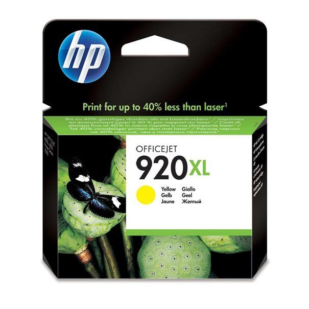 Tinte HP 920XL / CD974AE Yellow - Image 1