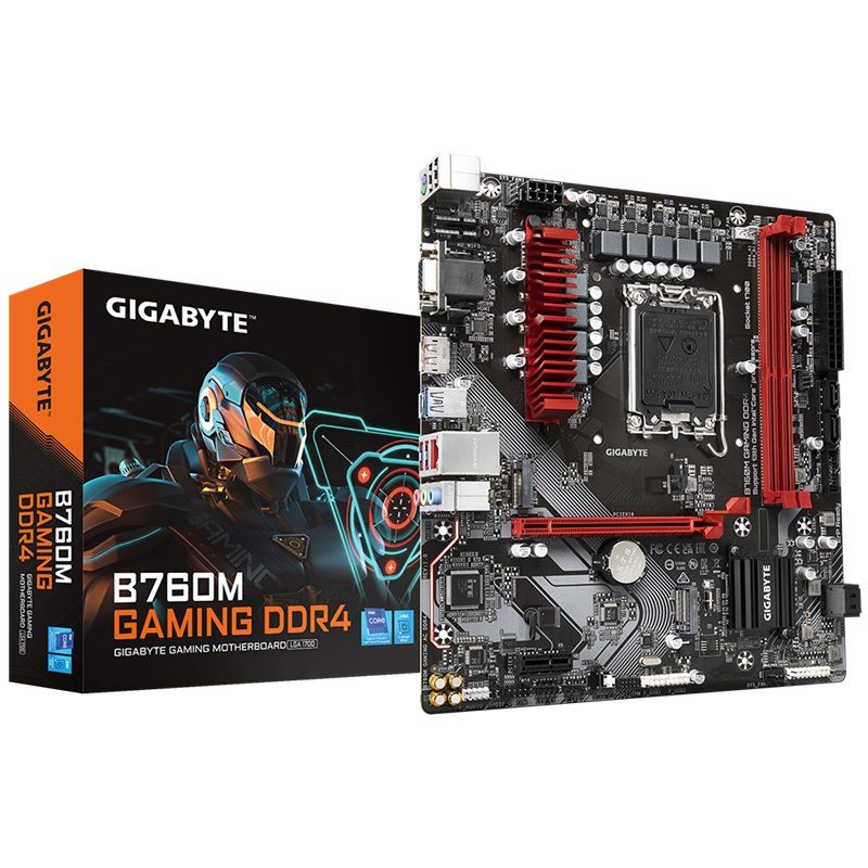 GIGABYTE MOTHERBOARD B760M GAMING DDR4, 1700, MATX - Image 1