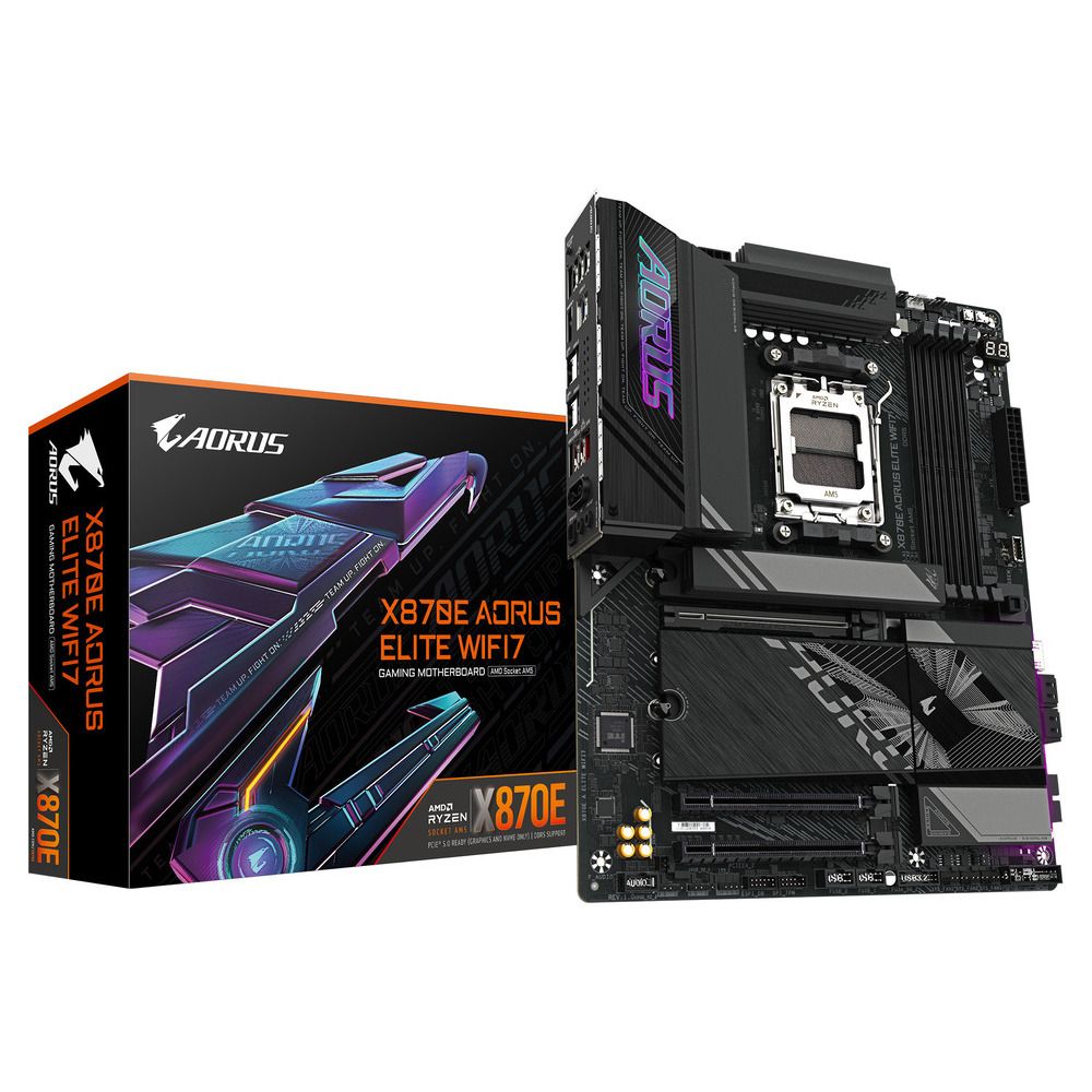 GIGABYTE MOTHERBOARD X870E A ELITE WIFI7, DDR5, ATX - Image 1