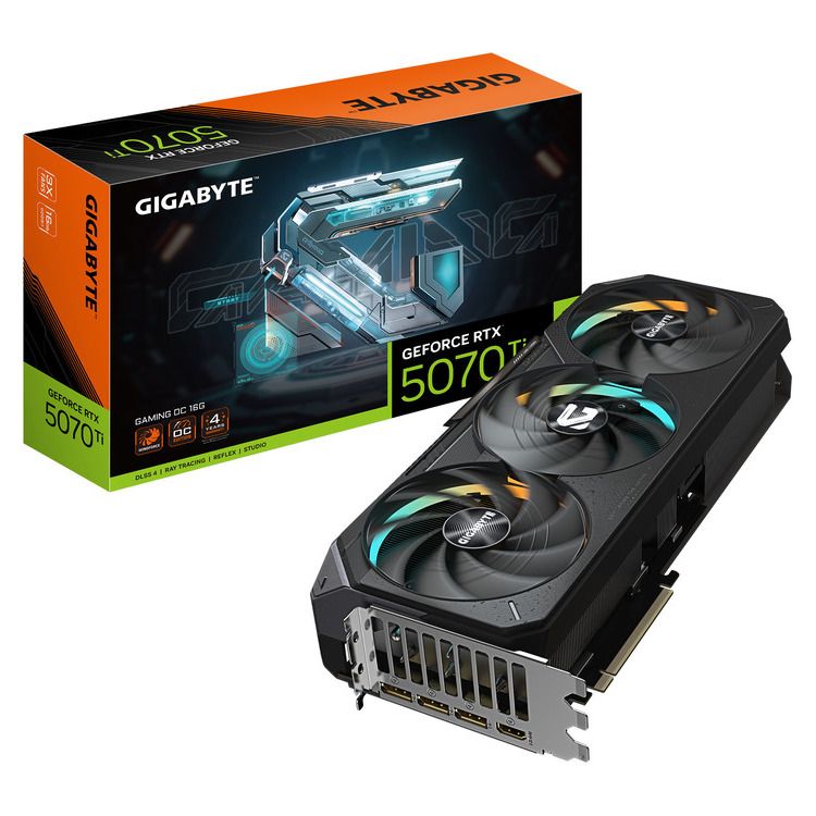 GIGABYTE VGA GV-N507TGAMING OC-16GD , 16GB , GDDR7 - Image 1