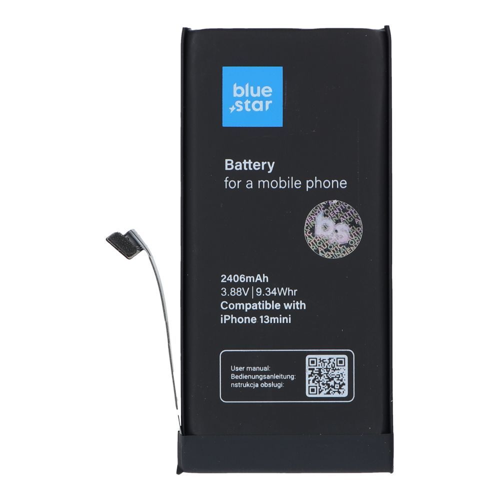 Battery for iPhone 13 MINI 2406 mAh Blue Star HQ - Image 1