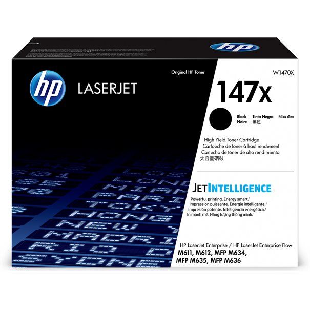 Toner HP 147X / W1470X Black - Image 1