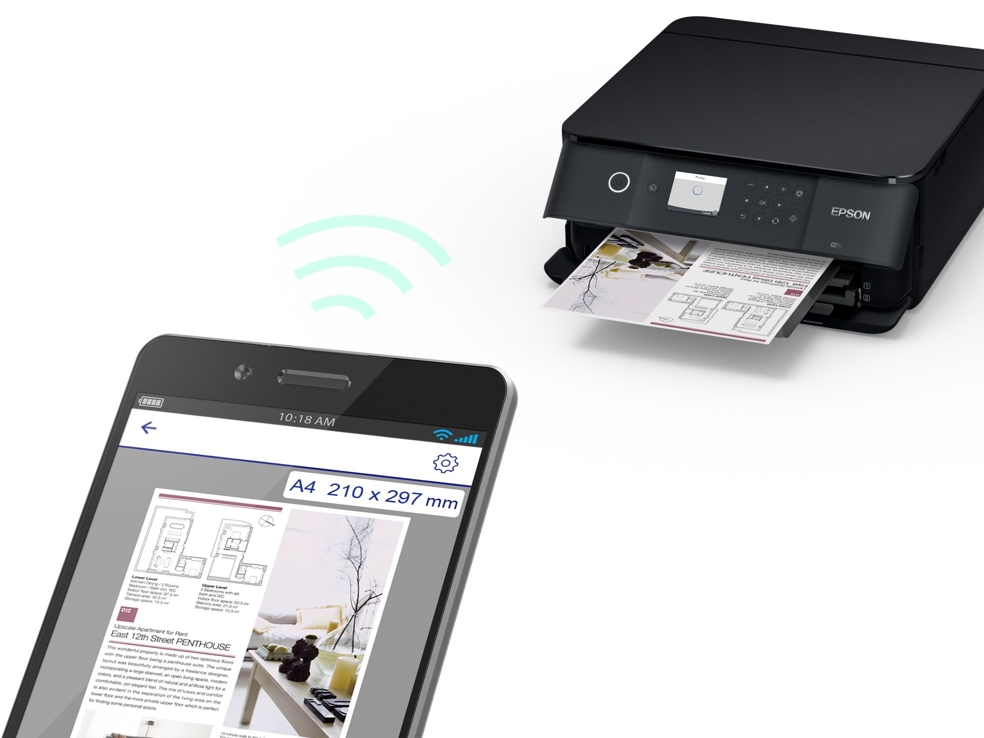 EPSON Printer Expression Premium XP6000 Multifuction Inkjet - Image 2