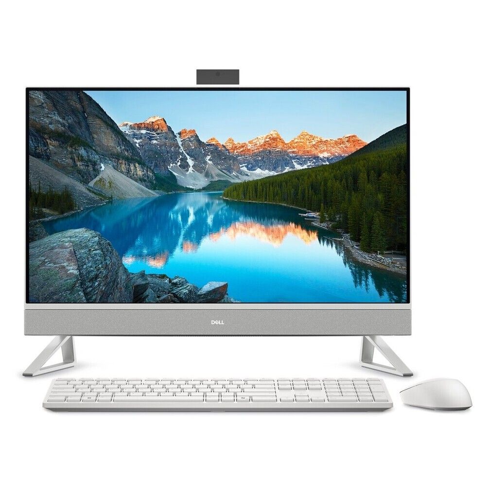 DELL 27 All In One EC27250 27'' FHD TOUCH/Core 7-150U/32GB/1TB SSD/UHD Graphics/WiFi/Win 11 Pro/3Y ProSupport/Pearl White - Image 1