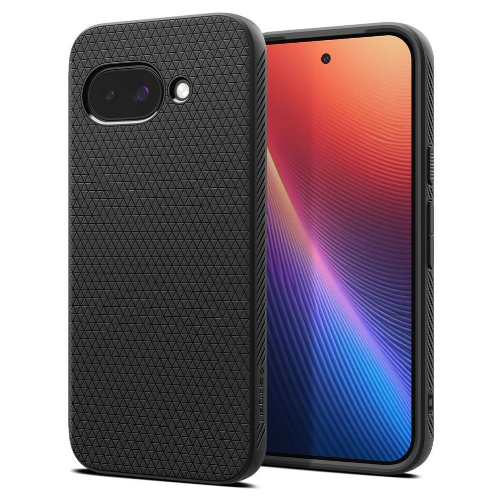 SPIGEN case LIQUID AIR for GOOGLE PIXEL 9A matte black - Image 1