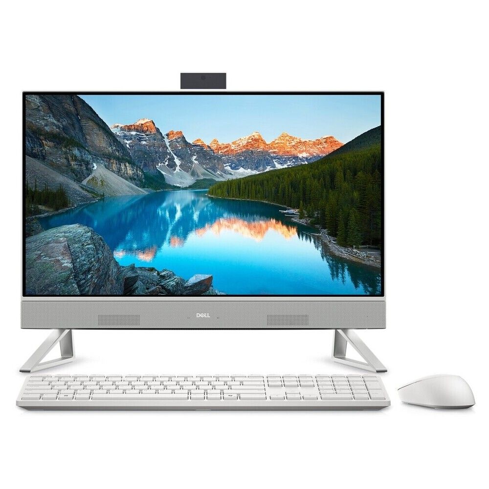 DELL 24 All In One EC24250 23.8'' FHD Touch/Core 7-150U/16GB/1TB SSD/UHD Graphics/WiFi/Win 11 Pro/3Y Prosupport NBD/Pearl White - Image 1