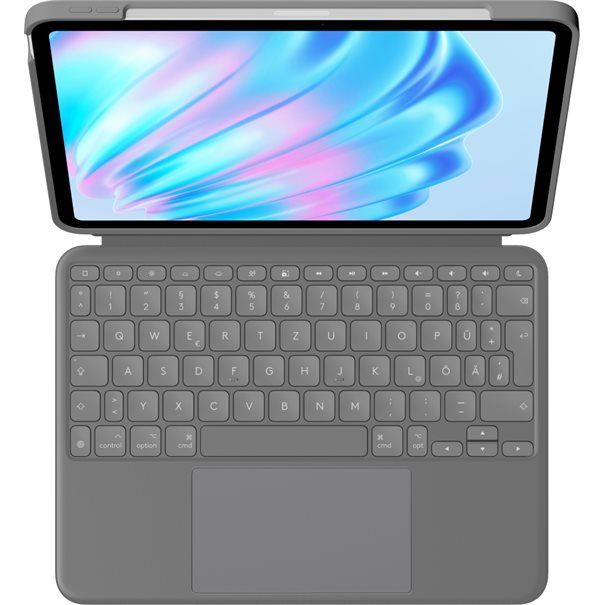 Logitech Combo Touch Keyboard for iPad Air 11 (2024/2025) oxford gray QWERTZ - Image 2
