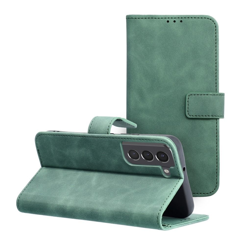 TENDER Book Case for SAMSUNG S22 green - Image 1