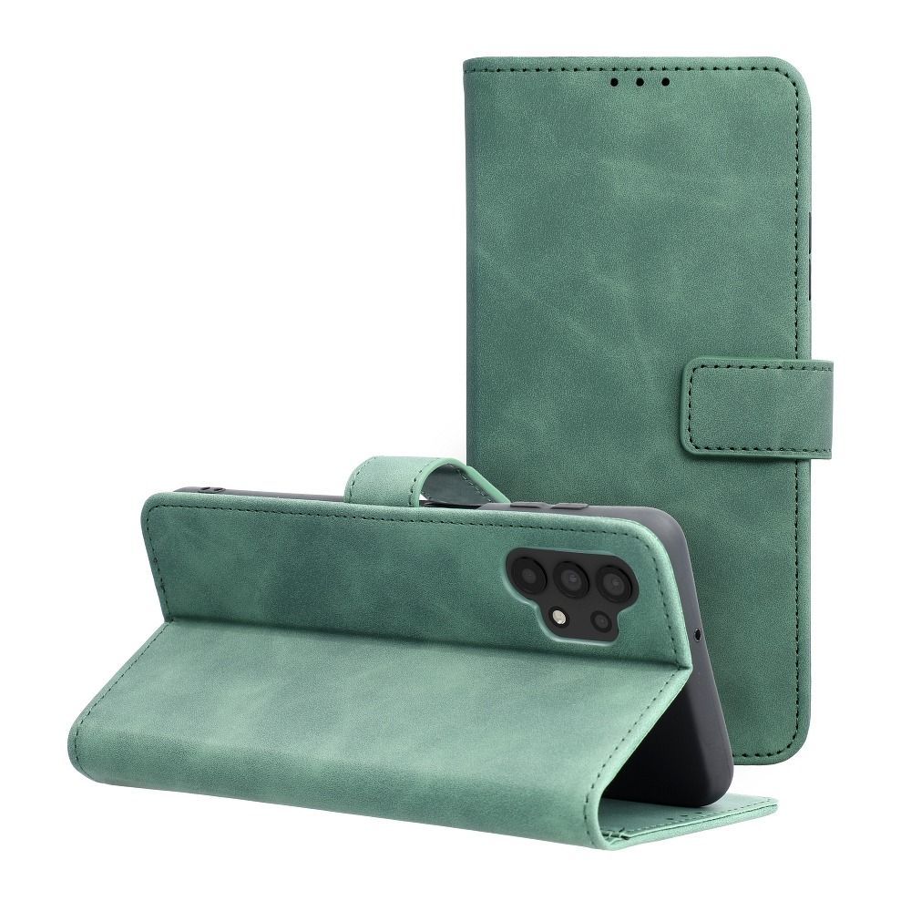 TENDER Book Case for SAMSUNG A32 5G green TENDER Book Case for SAMSUNG A32 5G green - Image 1
