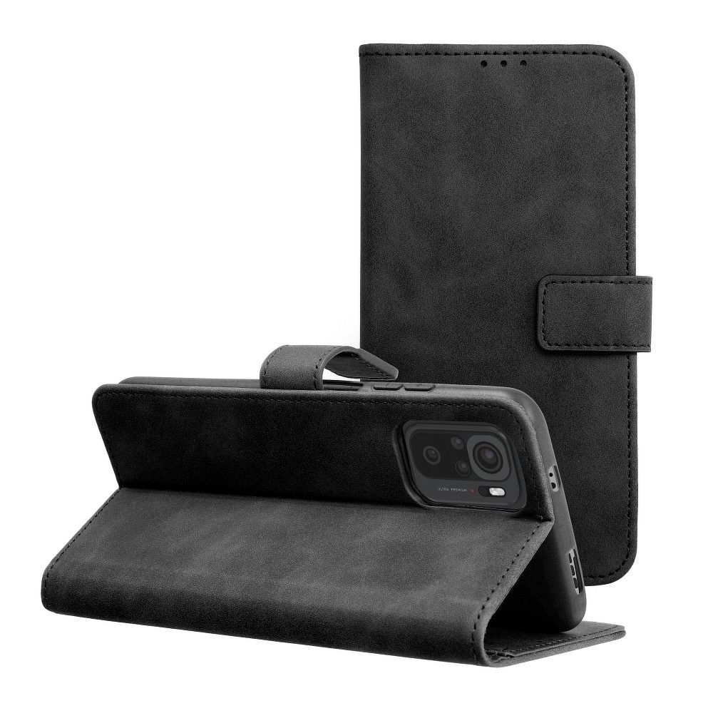TENDER Book Case for XIAOMI Redmi Note 10 / 10S black TENDER Book Case for XIAOMI Redmi Note 10 / 10S black - Image 1