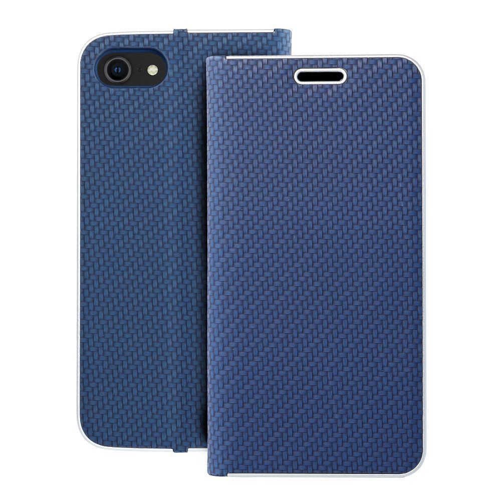 LUNA Book Carbon for IPHONE 7 / 8 / SE 2020 / SE 2022 blue - Image 1