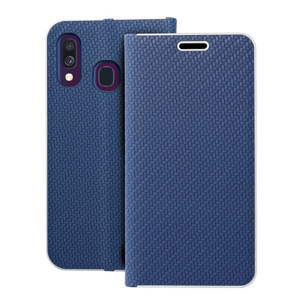 LUNA Book Carbon for SAMSUNG A40 blue - Image 1