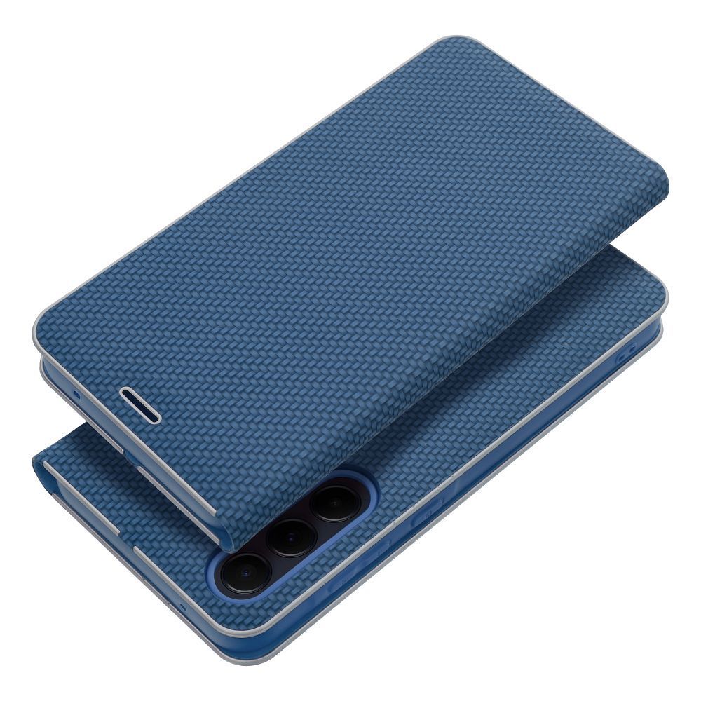 LUNA Book Carbon for SAMSUNG S21 FE blue - Image 1