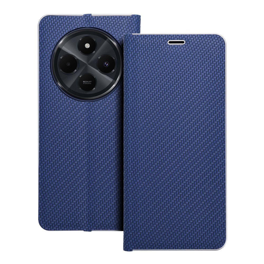 LUNA Book Carbon for Xiaomi Redmi 14C blue LUNA Book Carbon for Xiaomi Redmi 14C blue - Image 1