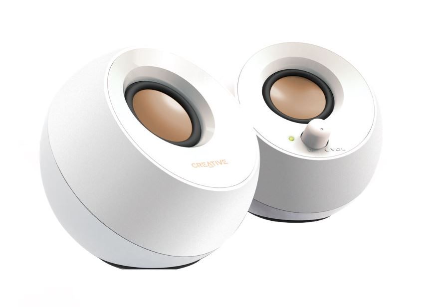 CREATIVE Speaker Wired 2.0 Pebble White - Image 1