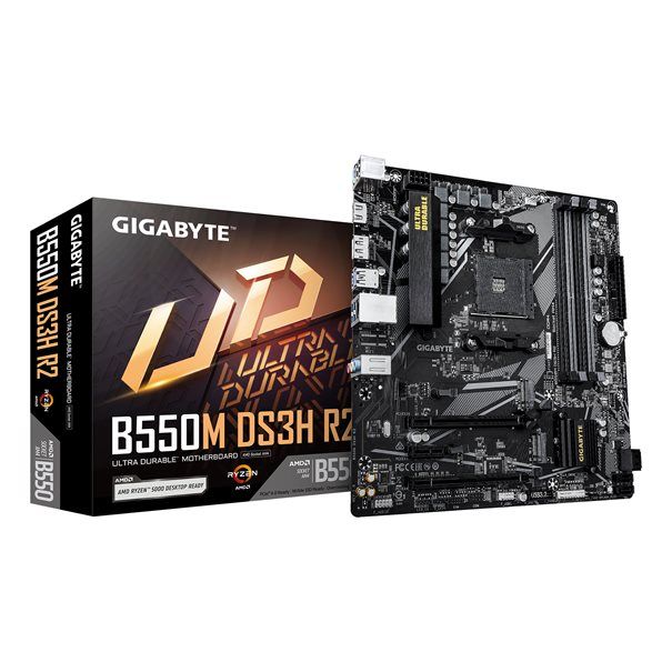 GIGA B550M DS3H R2 AM4 B550/DDR4/µATX - Image 1