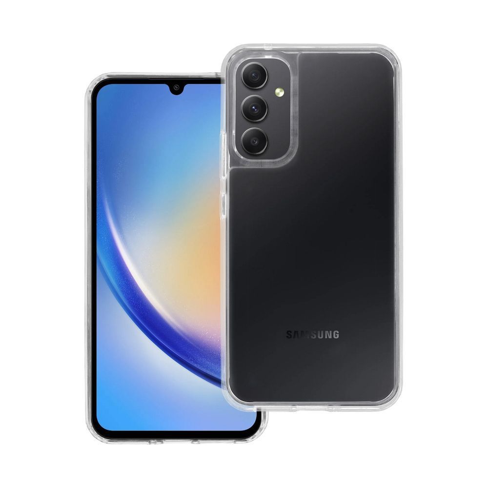 Case for Samsung A34 5G Super Clear Hybrid transparent SUPER CLEAR HYBRID case for SAMSUNG A34 5G transparent - Image 1