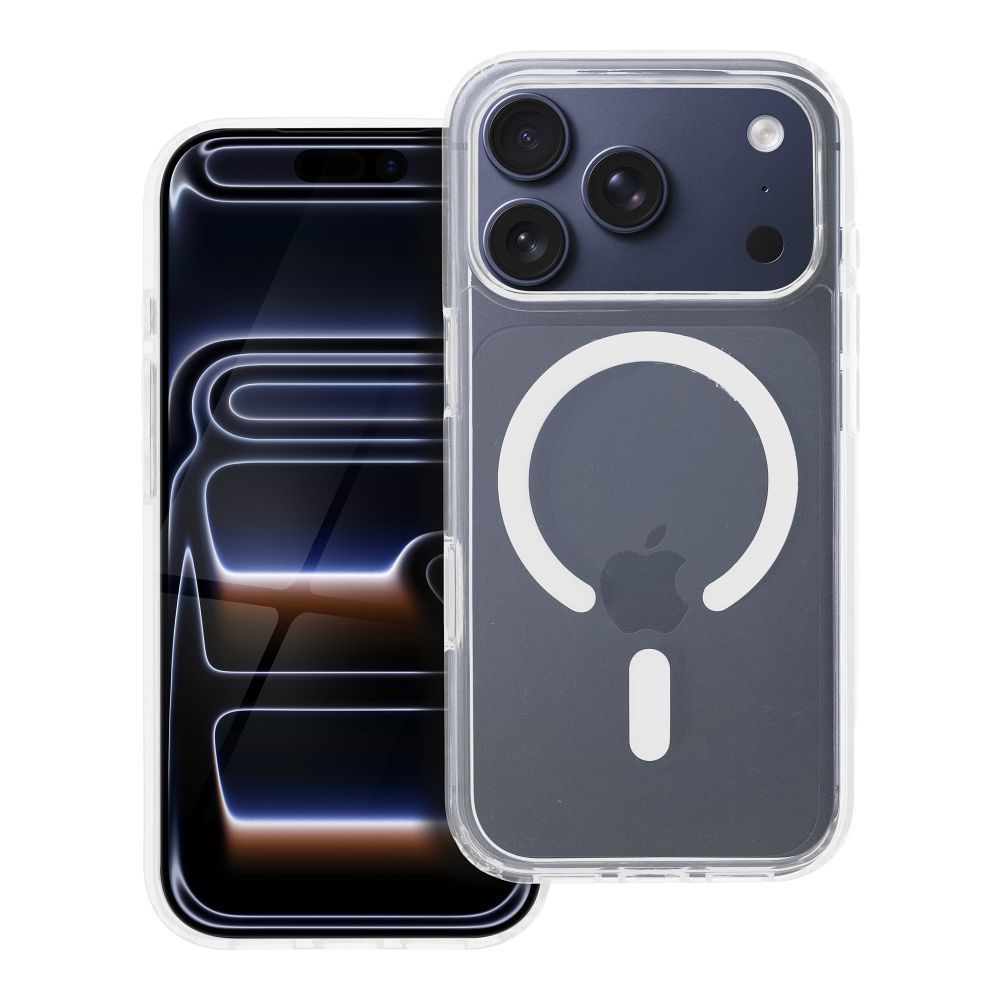 Clear Elite Mag Cover antiyellowing compatible with Camera Control button and MagSafe for IPHONE 17 PRO transparent - Image 1