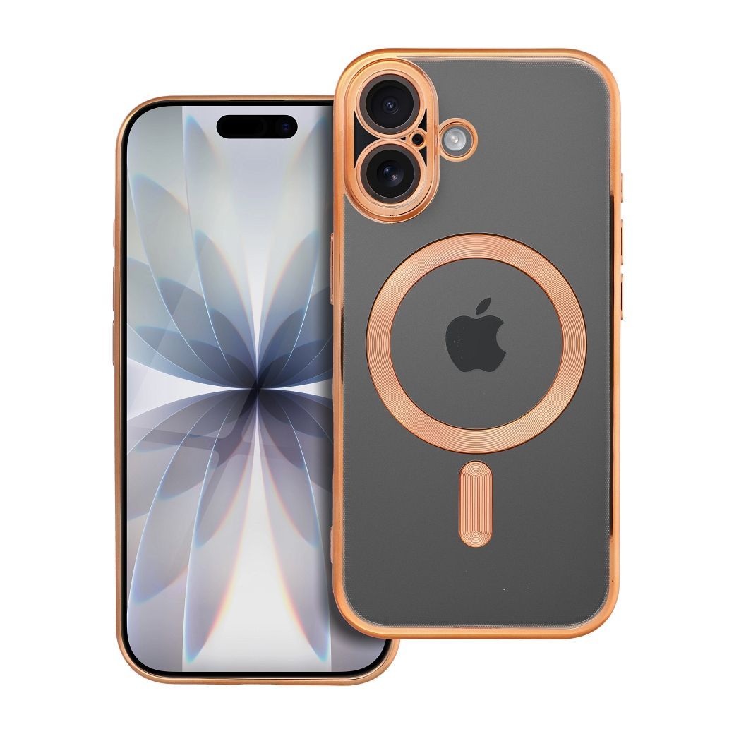 Case for iPhone 17 Electro Mag Cover compatible with MagSafe gold ELECTRO MAG COVER case compatible with MagSafe for IPHONE 17 gold - Image 1