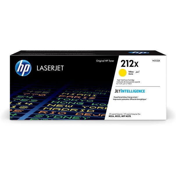 Toner HP 212X / W2122X Yellow - Image 1