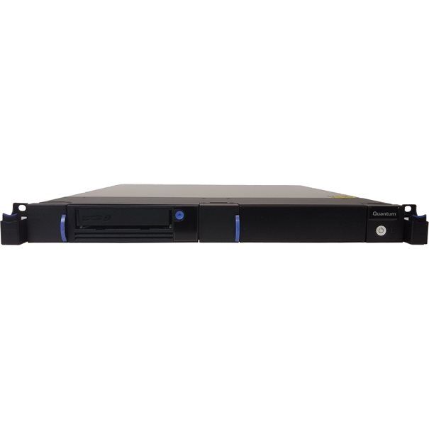 Quantum Tape Drive LTO-9 SAS 19" Rackmount KIT incl. 1 LTO-9 Data+Cleaning Cartridge - Image 1
