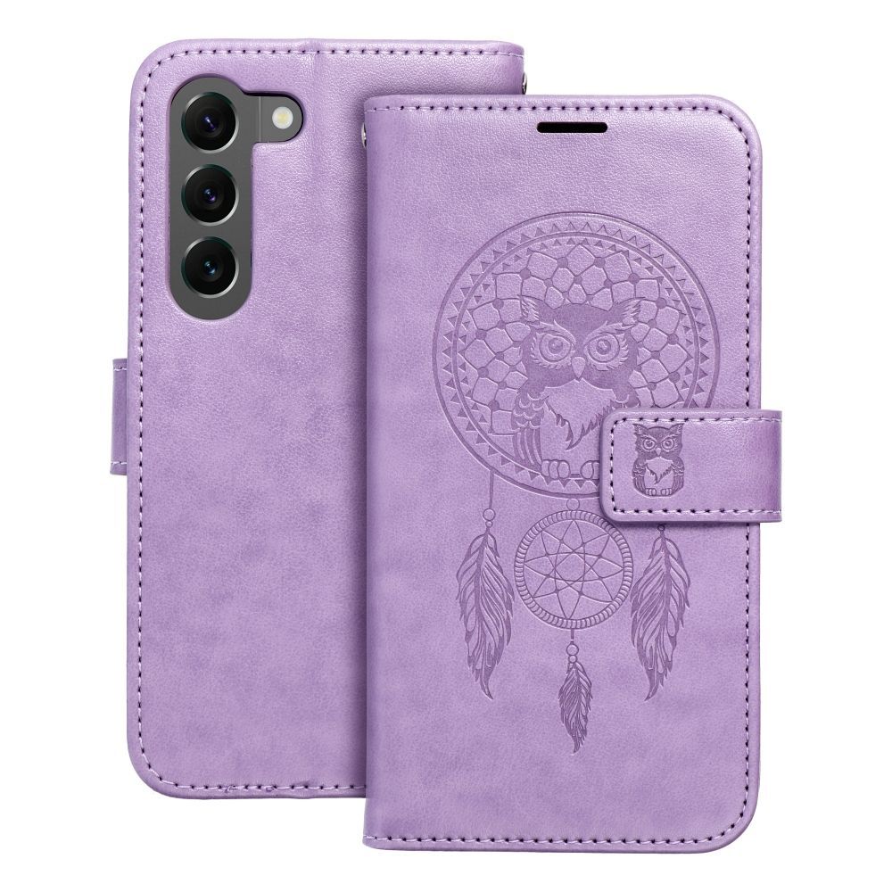 MEZZO Book case for SAMSUNG S23 dreamcatcher purple - Image 1