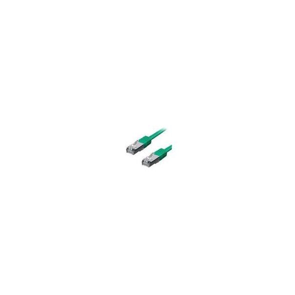 Kabel LAN S/FTP (Patchkabel) CAT6 5m green - Image 2