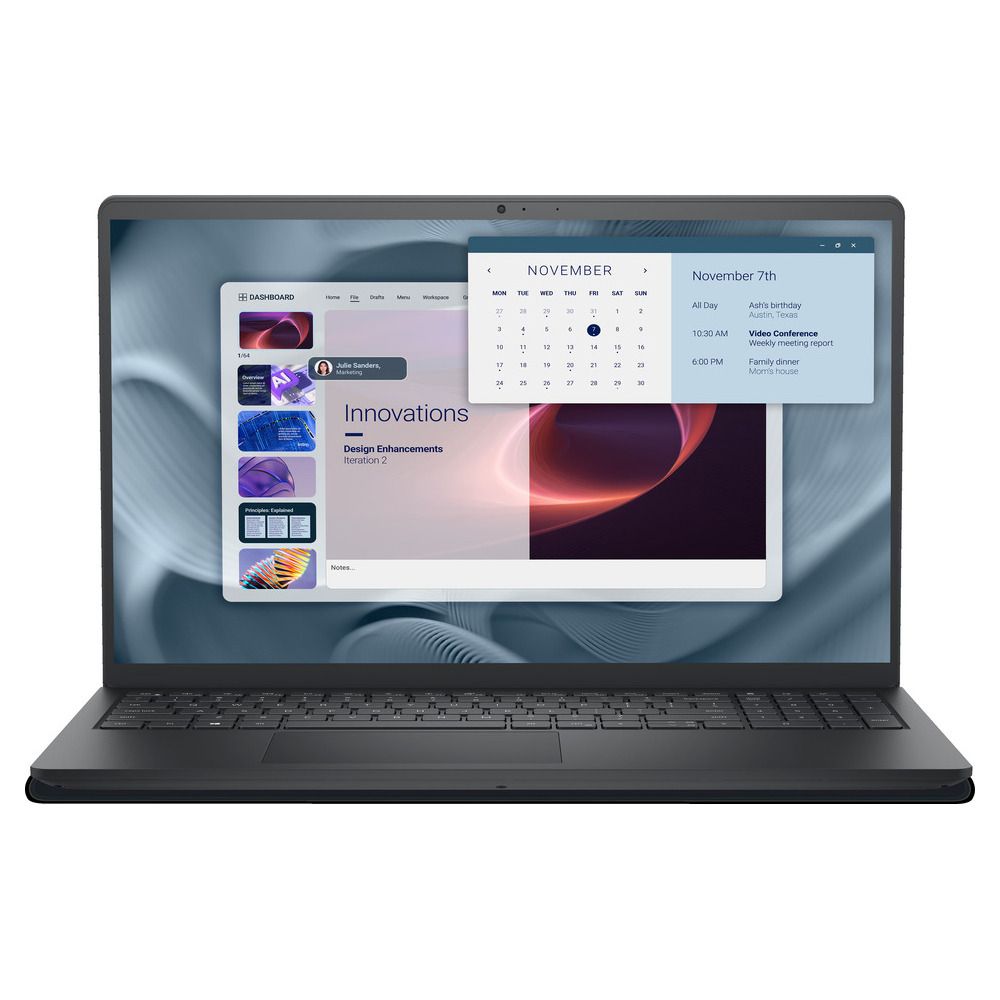 DELL Pro 15 Essential PV15250 15.6'' FHD/Core i7-1355U/16GB/512GB SSD/UHD Graphics/Win 11 Home/1Y NBD/Carbon Black - Image 1