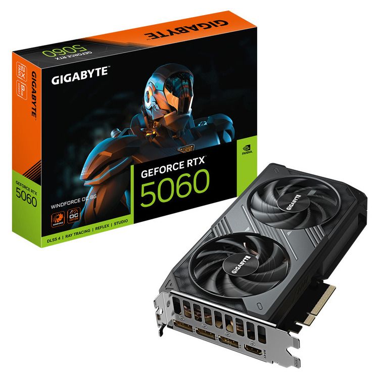 GIGABYTE VGA GV-N5060WF2OC-8GD, 8GB, GDDR7 - Image 1
