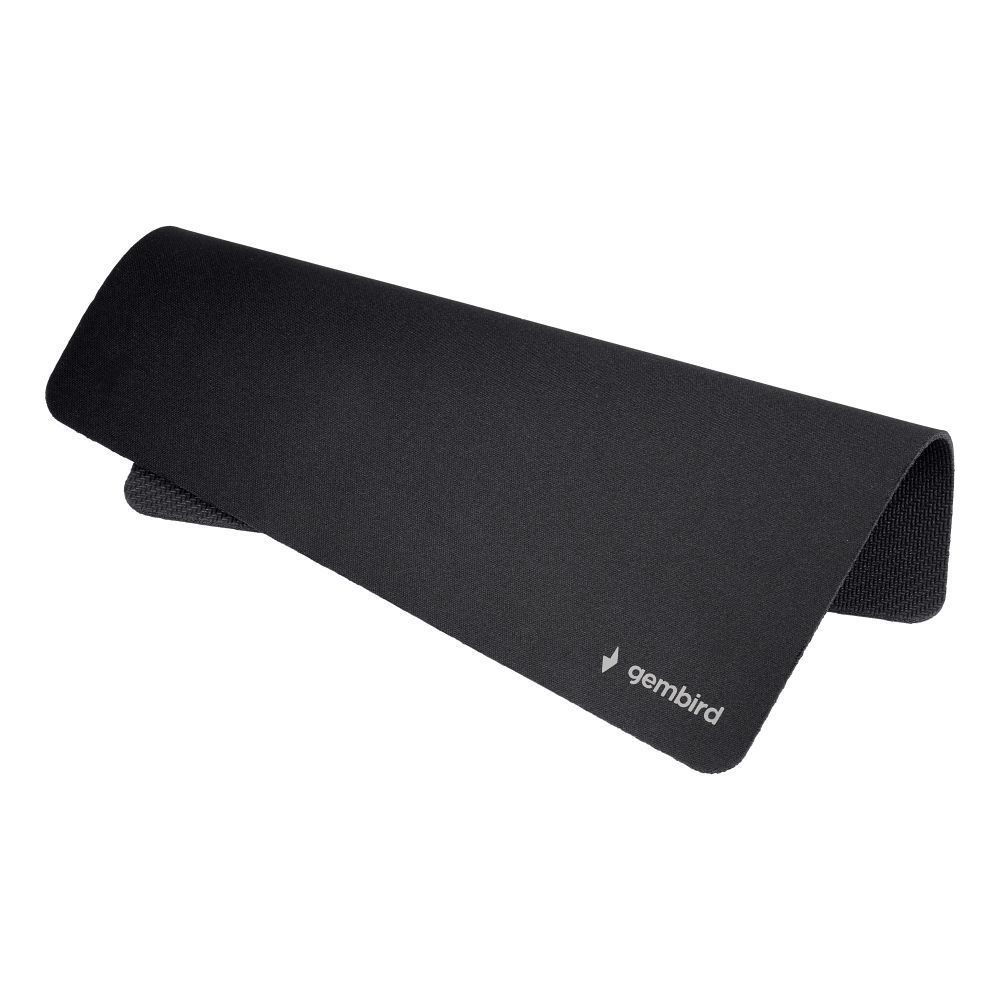 Mousepad 220 x 180 x 2 mm with non-slip rubber underside MP-S-BK black - Image 1