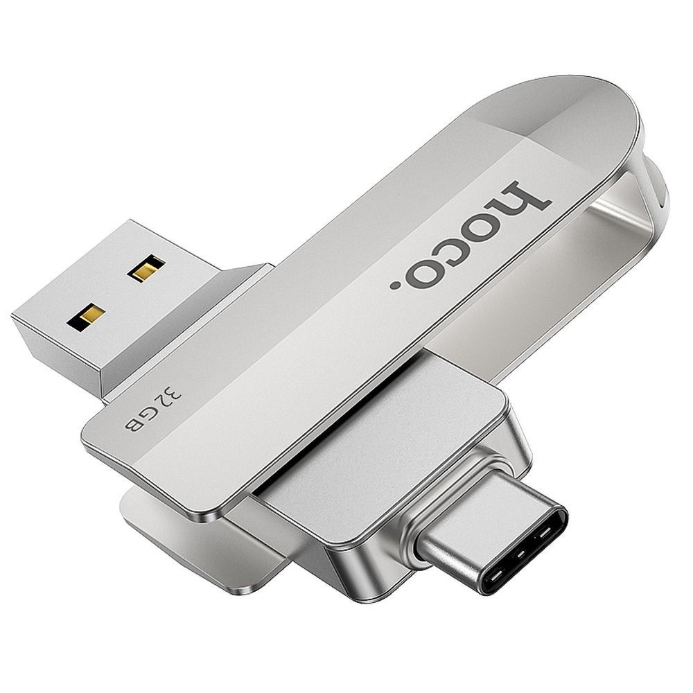 HOCO pendrive USB A + Type C UD10 32GB USB3.0 HOCO pendrive USB A + Type C UD10 32GB USB3.0 - Image 1